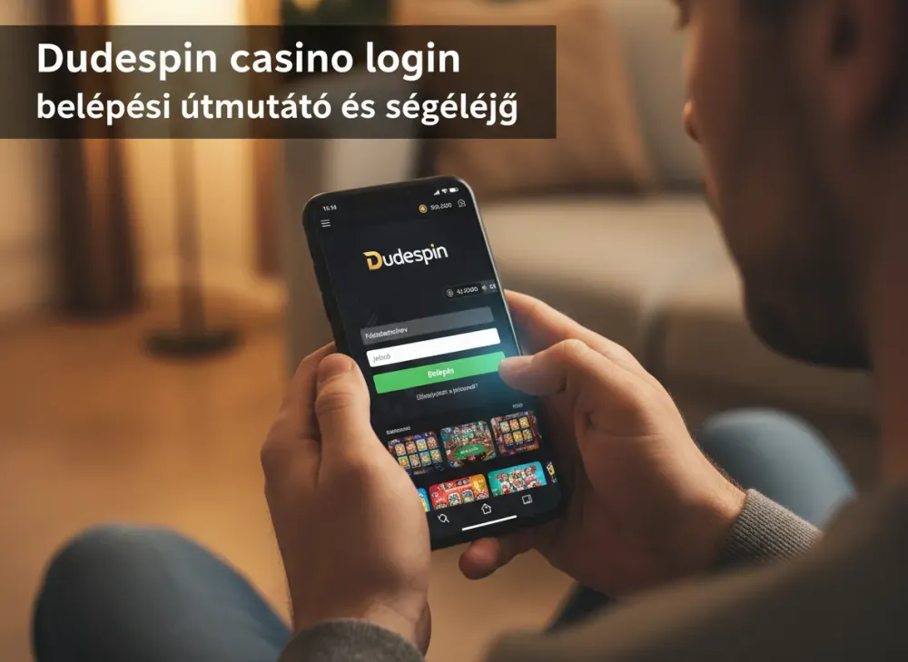 Dudespin casino login útmutató biztonságos belépéshez