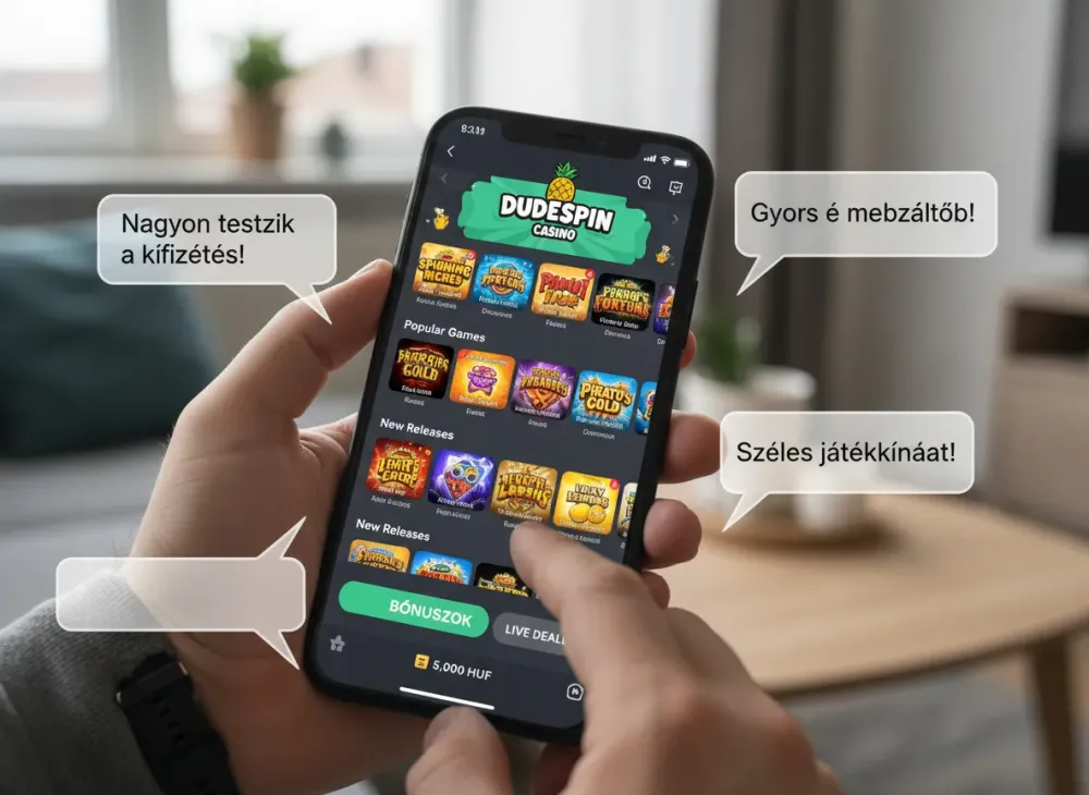 Dudespin casino vélemények és játékos tapasztalatok